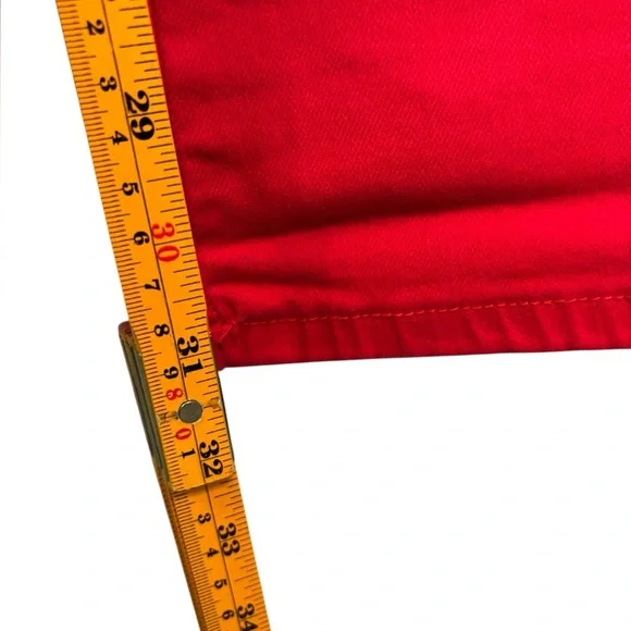 NEW Judy Blue Red Highwaisted Stretch Straight leg Jeans Size 9/29 - Picture 11 of 12